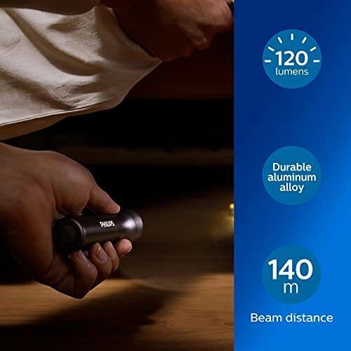 Philips 4000 series SFL4000T/10 torcia Nero Torcia a mano LED