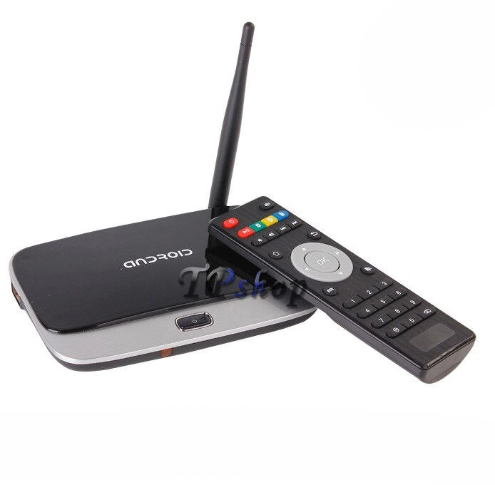 BOX LETTORE ANDROID TV SMART MEDIA PLAYER WIFI 1080P HDMI 8Gb FULL-HD AT918