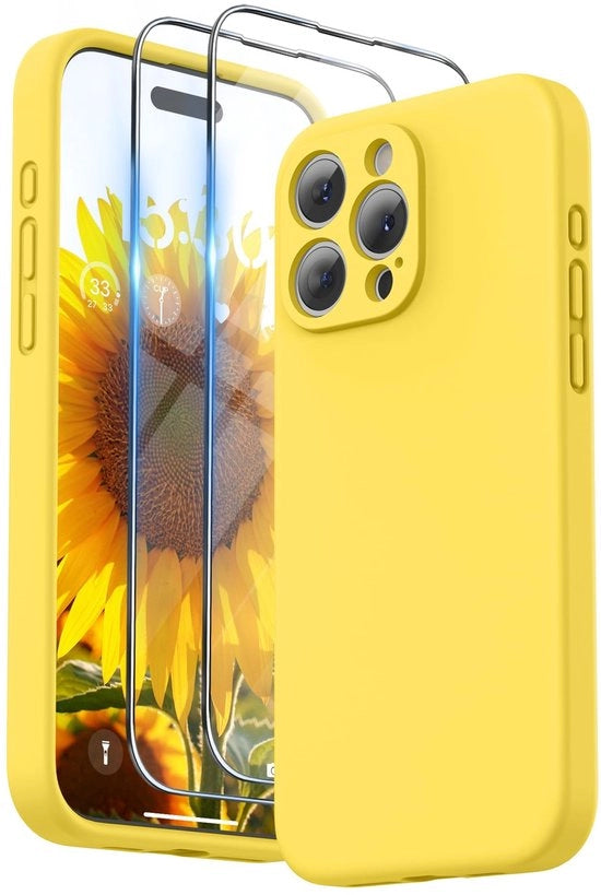 Custodia per smartphone con cavo - Silicio - Protezione per schermo - Protezione per fotocamera - Pellicola di protezione per display - 6,7 pollici