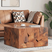 Sgabelli 4 pz Marrone 40x40x45 cm in Legno Massello di Tek 4 Pz 274356