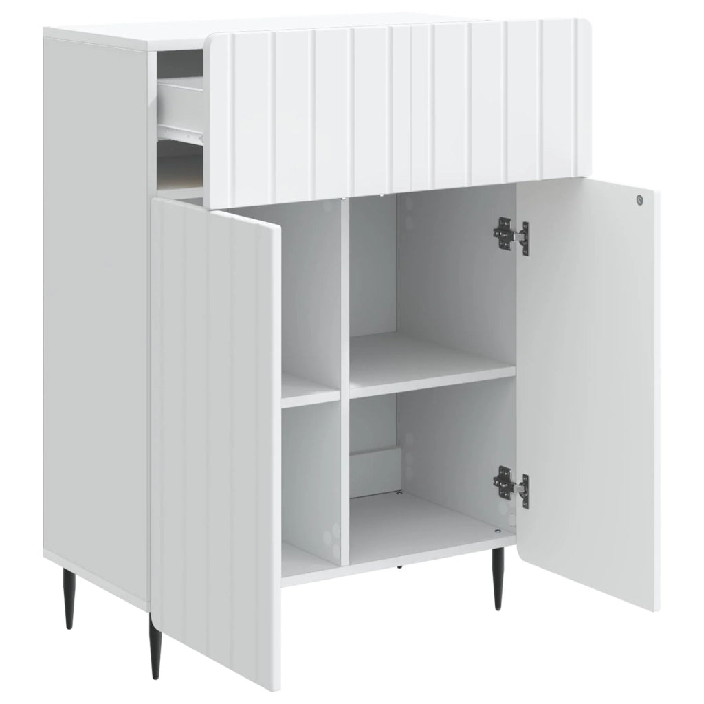 Credenza Bianco 66 x 34,5 x 92 cm Legno ingegnerizzato 894405