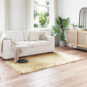 Tappeto in finta TAFALLA Crema 80 x 200 cm Poliestere 42021501