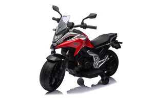 Moto Elettrica per Bambini Licenza Ufficiale Honda NC750X 12V 4,5Ah Rosso