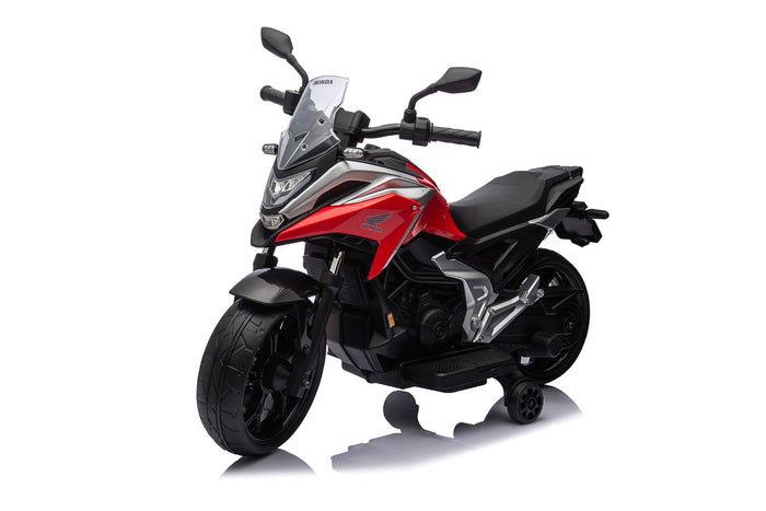 Moto Elettrica per Bambini Licenza Ufficiale Honda NC750X 12V 4,5Ah Rosso