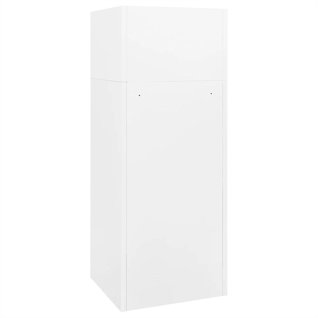 Armadietto per Sella Bianco 53x53x140 cm in Acciaio    cod mxl 47961
