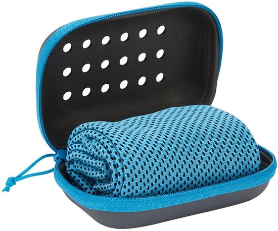 Tavolo di misure con scatola di spedizione raffreddante EVA - accessori sportivi outdoor - asciugamano per fitness raffreddante - assorbente e impermeabile asciugamano fresco - un must per gli sportivi