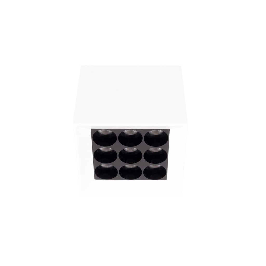 Faretto soffitto quadrato bianco LED 10W 3000K X-LINE