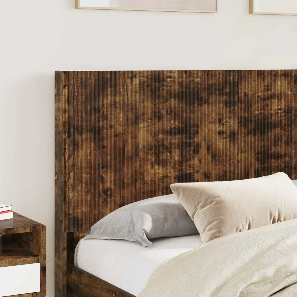Testiera | Testata Letto Rovere Fumo Legno ingegnerizzato