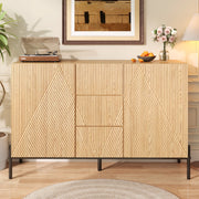 Credenza Moderna con Ante e Cassetto ¨C Xylo ¨C Legno, Bianco
