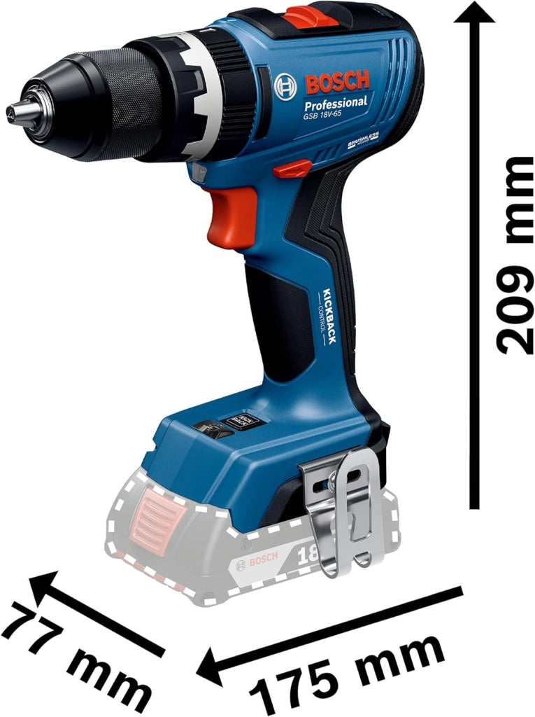 Bosch PRO 18V System Combo Kit: GSB 18V-65, GBH 18V-22, GWS 18V-11, 3 batterie GBA 5.0Ah, GAL 12V/18V-80, M-BAG