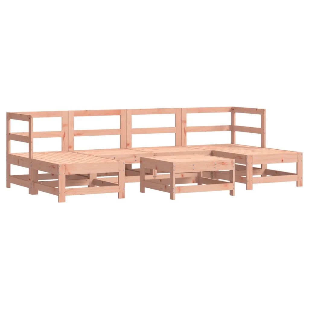 Set Salotto da Giardino 7 pz in Legno Massello di Douglascod mxl 94235