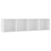Libreria/Mobile TV | Armadietto TV | Mobile Porta TV Bianco 143x30x36 cm