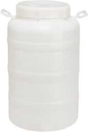 BIDONE fusto 'BOCCA LARGA' Lt. 50 in plastica 2 pezzi ECOPLAST