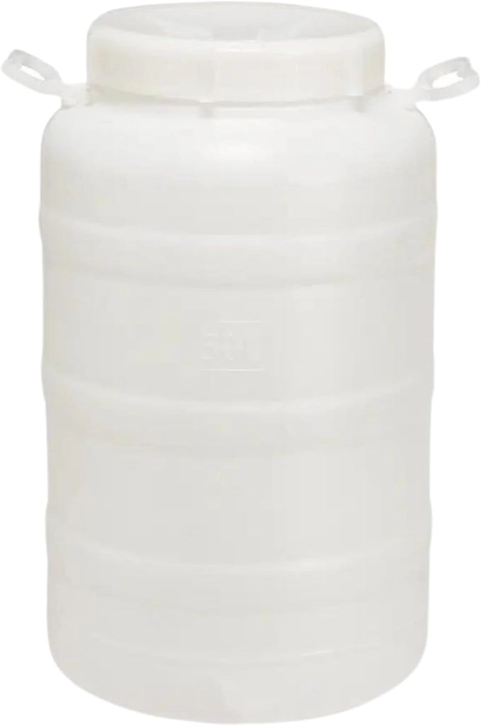 BIDONE fusto 'BOCCA LARGA' Lt. 50 in plastica 2 pezzi ECOPLAST