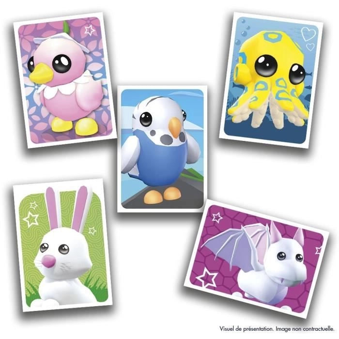 Adesivi - PANINI - Adottami! Roblox - blister da 6 tasche - 1 carta in edizione limitata - 35 adesivi