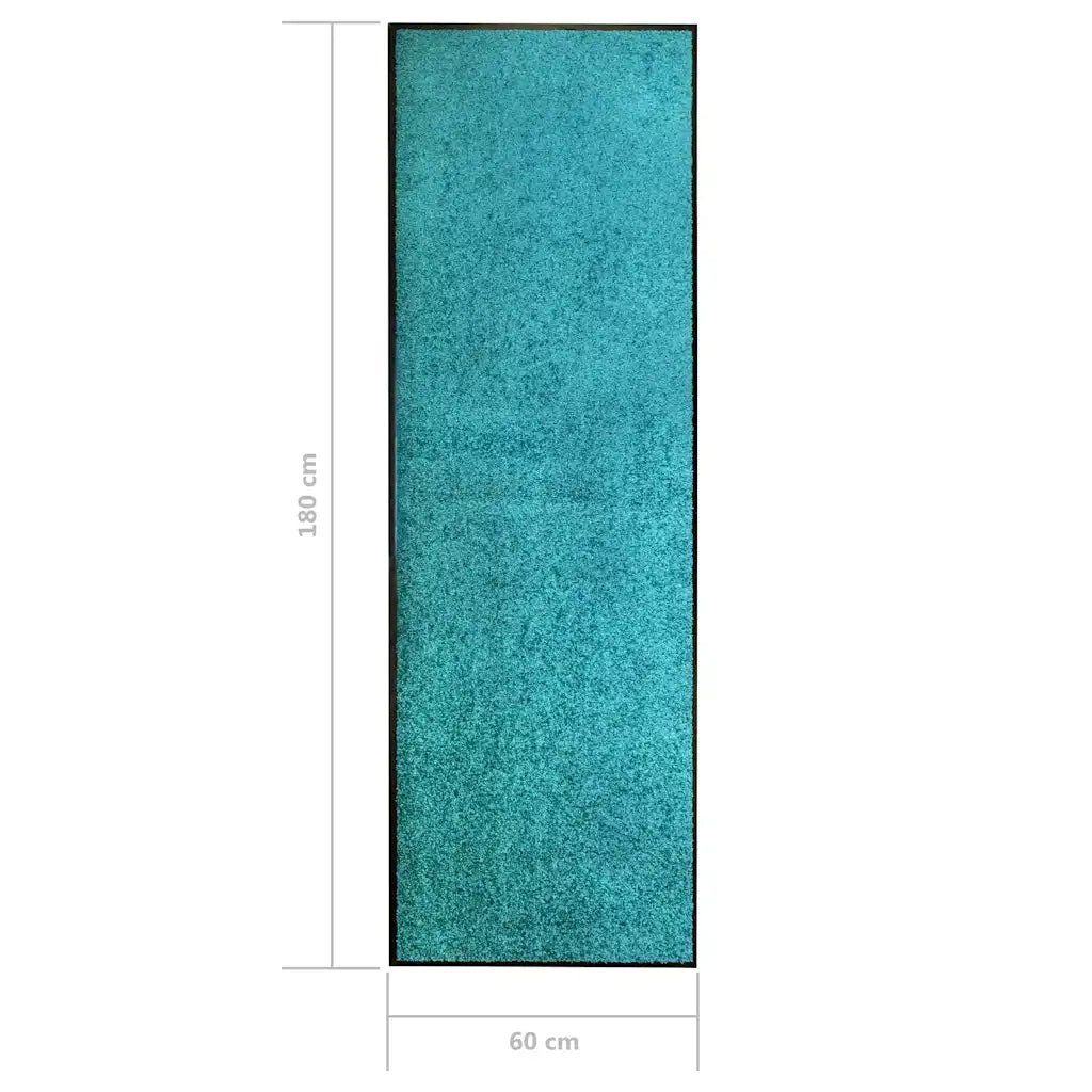 Zerbino Lavabile Ciano 60x180 cm 323459
