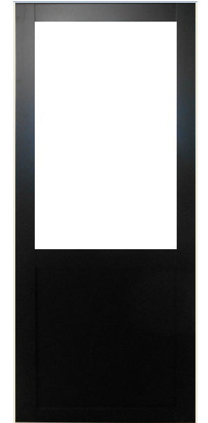 Porta Scorrevole Officina Nera H204 x L63 senza Montante e 2 Conchiglie