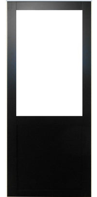 Porta Scorrevole Officina Nera H204 x L93 senza Montante + Guida a rulli e 2 Gusci