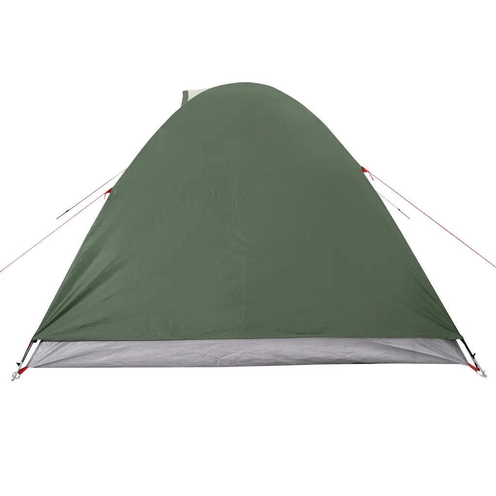 Tenda da Campeggio a Cupola per 3 Persone Verde Impermeabile 94331