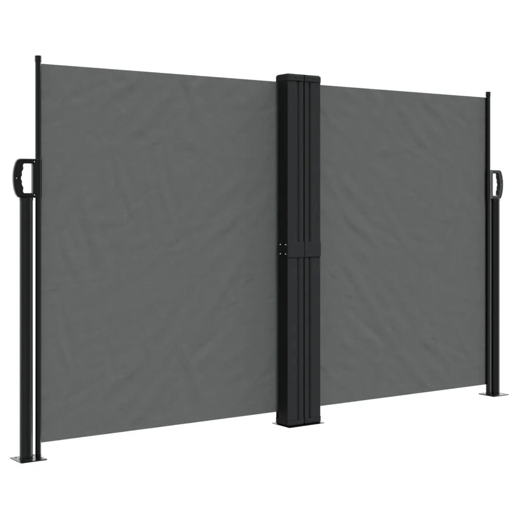 Tendada Sole Laterale Retrattile Antracite 140x600 cmcod mxl 91739