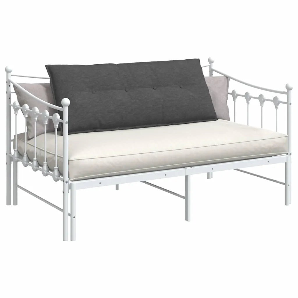 Cuscino per Schiena Grigio scuro 120 x 50 cm Tessuto in Cords 42014823