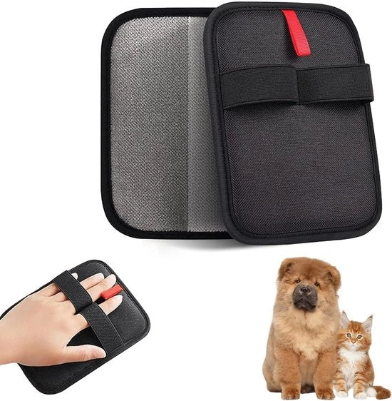 Set di 2 Manopole Riciclabili per la Rimozione di Pelliccia di Animali - Soluzione Effettiva per Cani e Gatti, Ideale per Mobili e Abiti