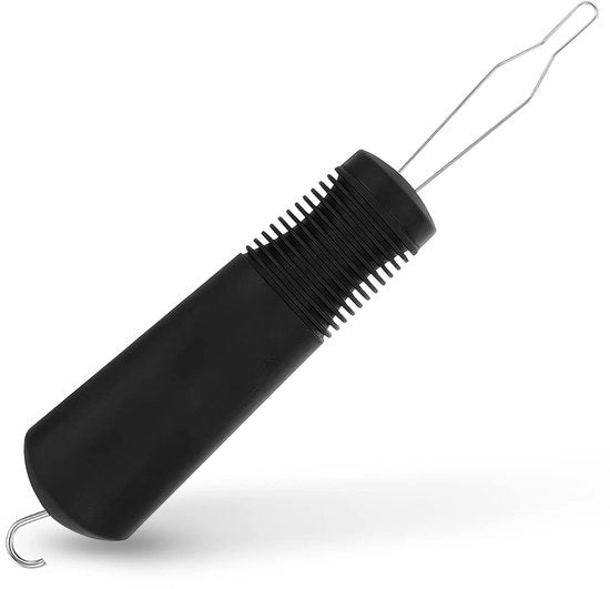 Ferramenta per l'indossamento - Aiuto per la chiusura - Aiuto per il bendaggio - Utensile per la vestimentazione - Facile da utilizzare - Piccola e pratica