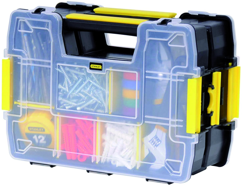 Stanley CASSETTA PORTAMINUTERIA SORT MASTER LIGHT DOPPIA cm. 29,5x21,5x13,4 h