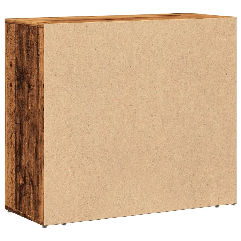 Credenza | Madia | Buffet da pranzo | Armadio da pranzo Legno Vecchio 80x33x70 cm in Truciolato