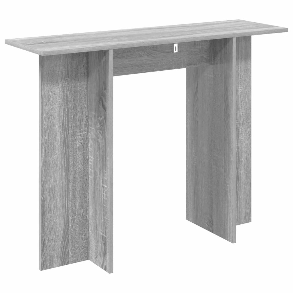 Tavolo consolle Grigio Sonoma 100 x 30 x 75 cm 8001172