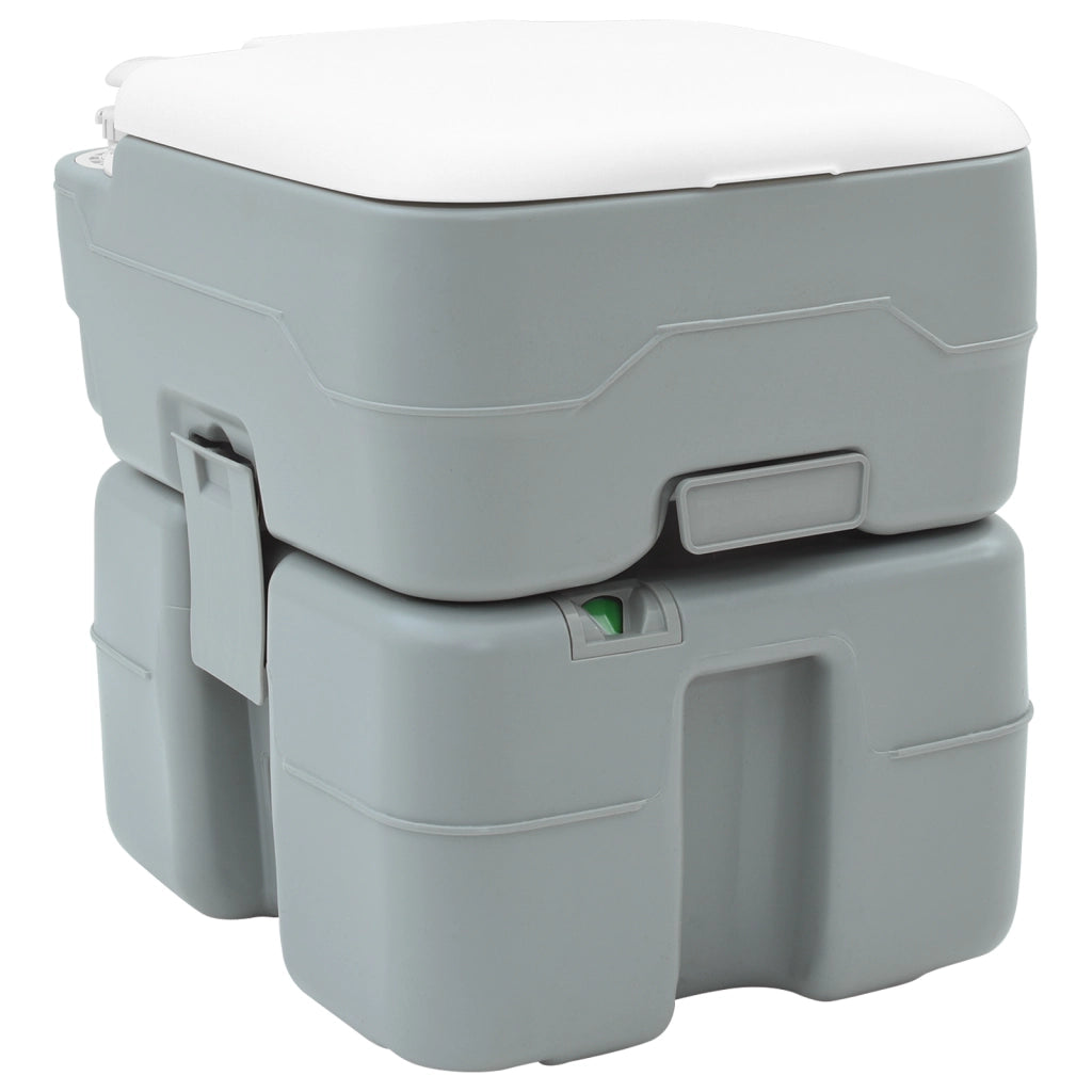 Tavolo da Campeggio  corpo grigio+coperchio bianco+grigio fresco