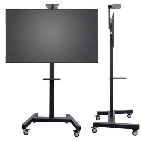 Fix trolley carrello vesa 800x600 per schermi fino a 90 / 75 touch portata max 80 kg - OM07147