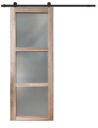 Porta Frake scorrevole in vetro H204 x L83 + rulliera + 2 gusci