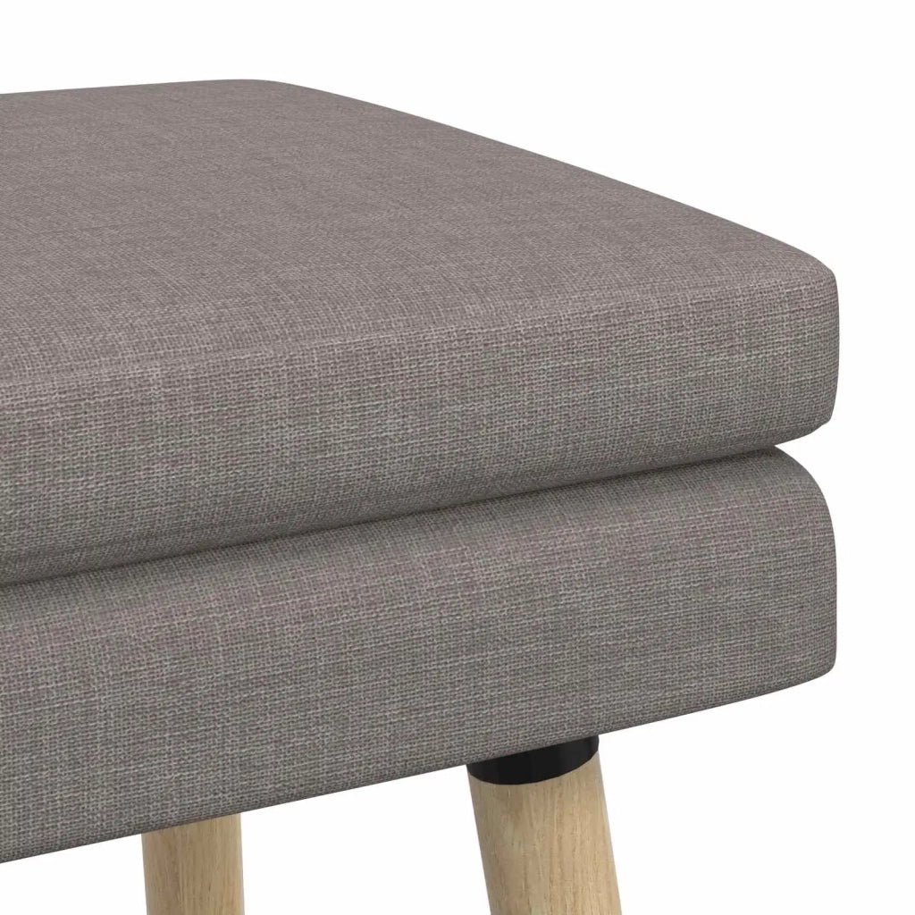 Panchina a doppio strato Tortora 60 x 40 x 46 cm Tessuto 42038423