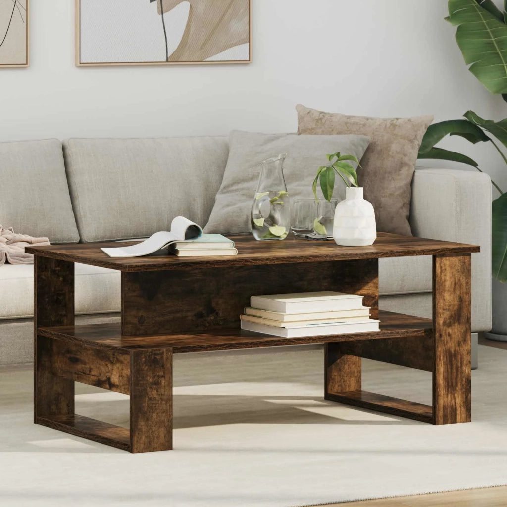 Tavolino da salotto Rovere fumé 90 x 50 x 40 cm 8000216