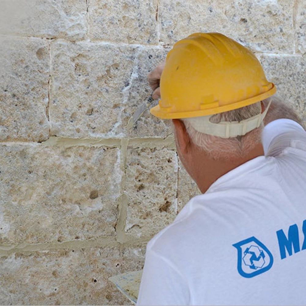 Malta da muratura mape-antique allettamento ecologica colore giallo tufo 25 kg