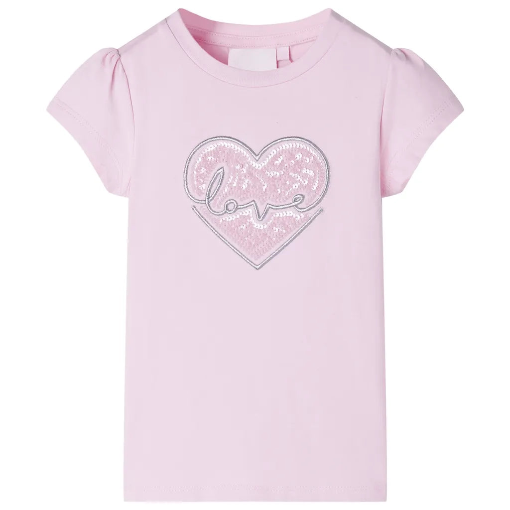 Maglietta da Bambina Rosa Chiaro 104cod mxl 109292