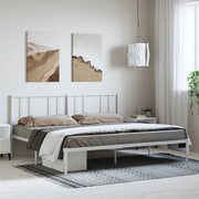 Giroletto con Testiera Metallo Bianco 183x213 cmcod mxl 105426