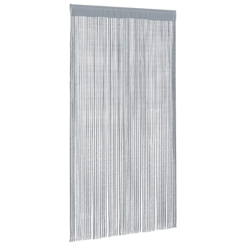 vidaXL Tende a Filo 2 pz Grigio Chiaro 140x250 cm