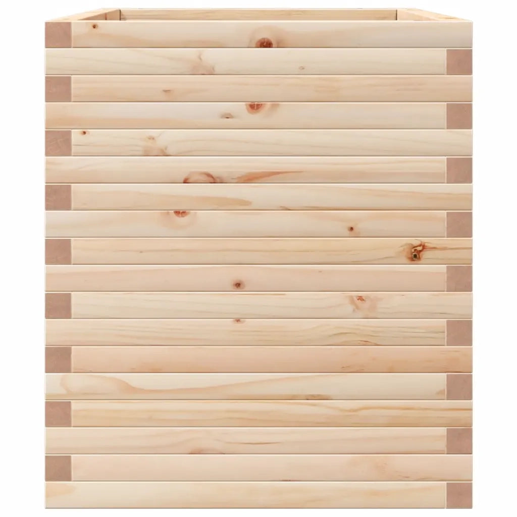 Fioriera da Giardino-Vaso da Esterno 90x60x68,5 cm in Legno Massello di Pino