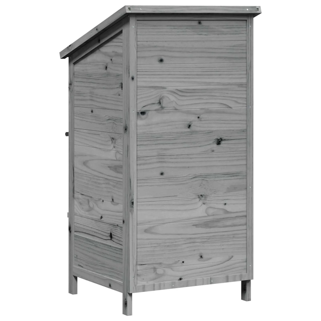 Capanno da Giardino Grigio 59,5 x 56 x 113,5 cm 42033470