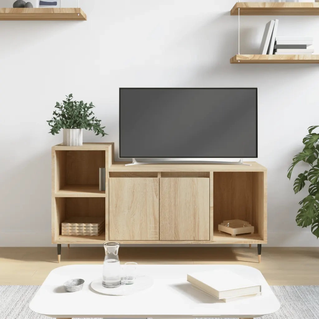 Mobile per TV-Credenza TV-Console TV Rovere Sonoma 100x35x55 cm Legno Multistrato 877849
