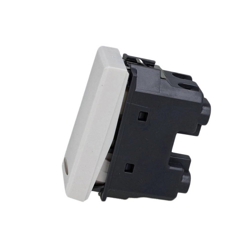 Trade Shop - Pulsante No 1p 16a Colore Bianco Compatibile Con Bticino Axolute -