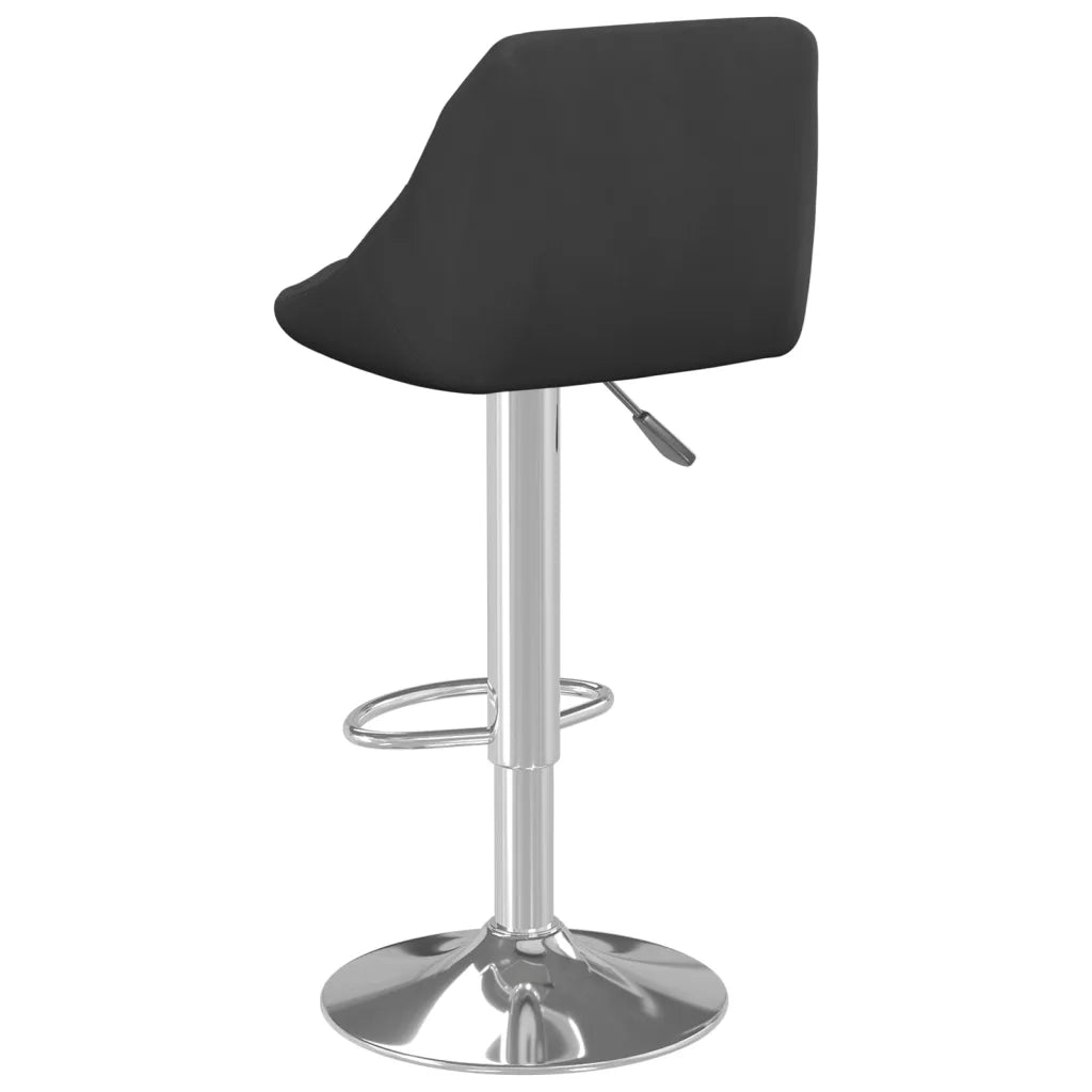 Sgabelli da Bar 2 pz Neri in Velluto cod mxl 65453