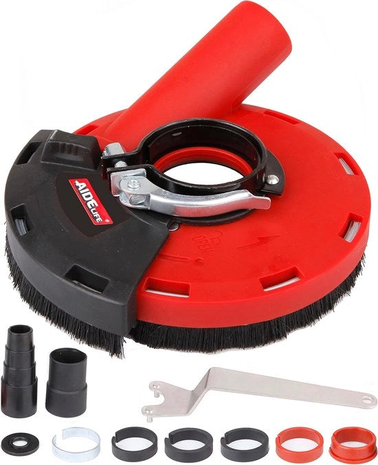 Aspiratore con Spazzola per Trapano a Spazzola 115/125mm