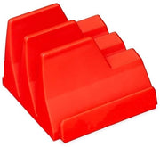 Organizzatore per chiavi per 20 chiavi - Supporto per chiavi - Organizzatore per chiavi - Cassettino per conservazione - Lunghezza regolabile - Materiale in plastica rossa