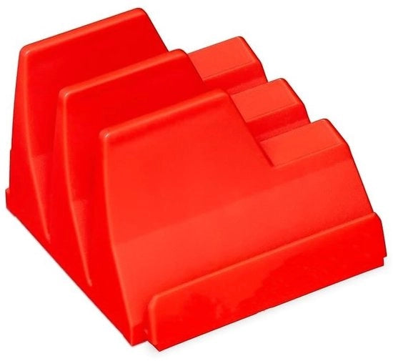 Organizzatore per chiavi per 20 chiavi - Supporto per chiavi - Organizzatore per chiavi - Cassettino per conservazione - Lunghezza regolabile - Materiale in plastica rossa