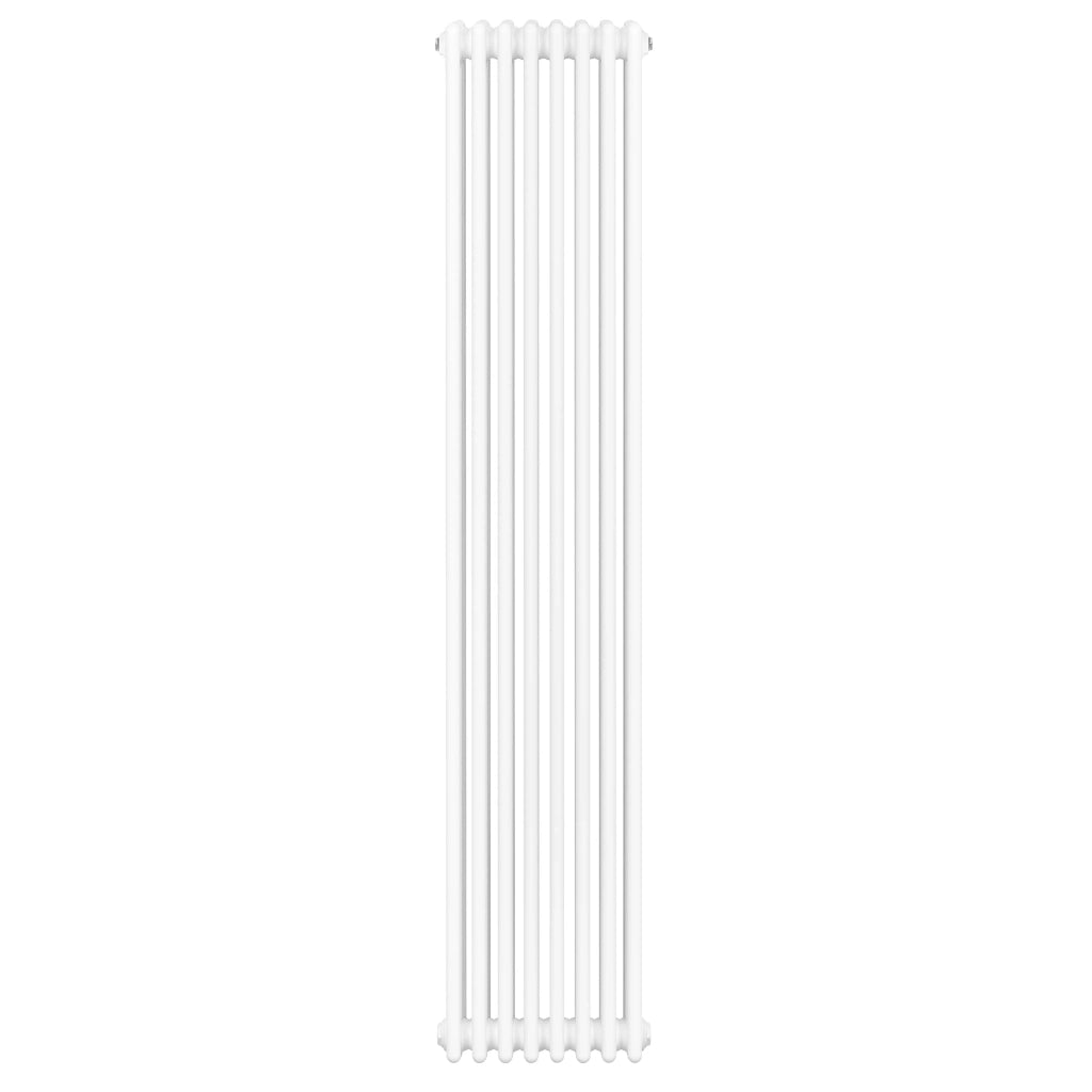 Radiatore Tradizionale 4 Colonne Verticale Riscaldamento Bianco 1800x380 mm