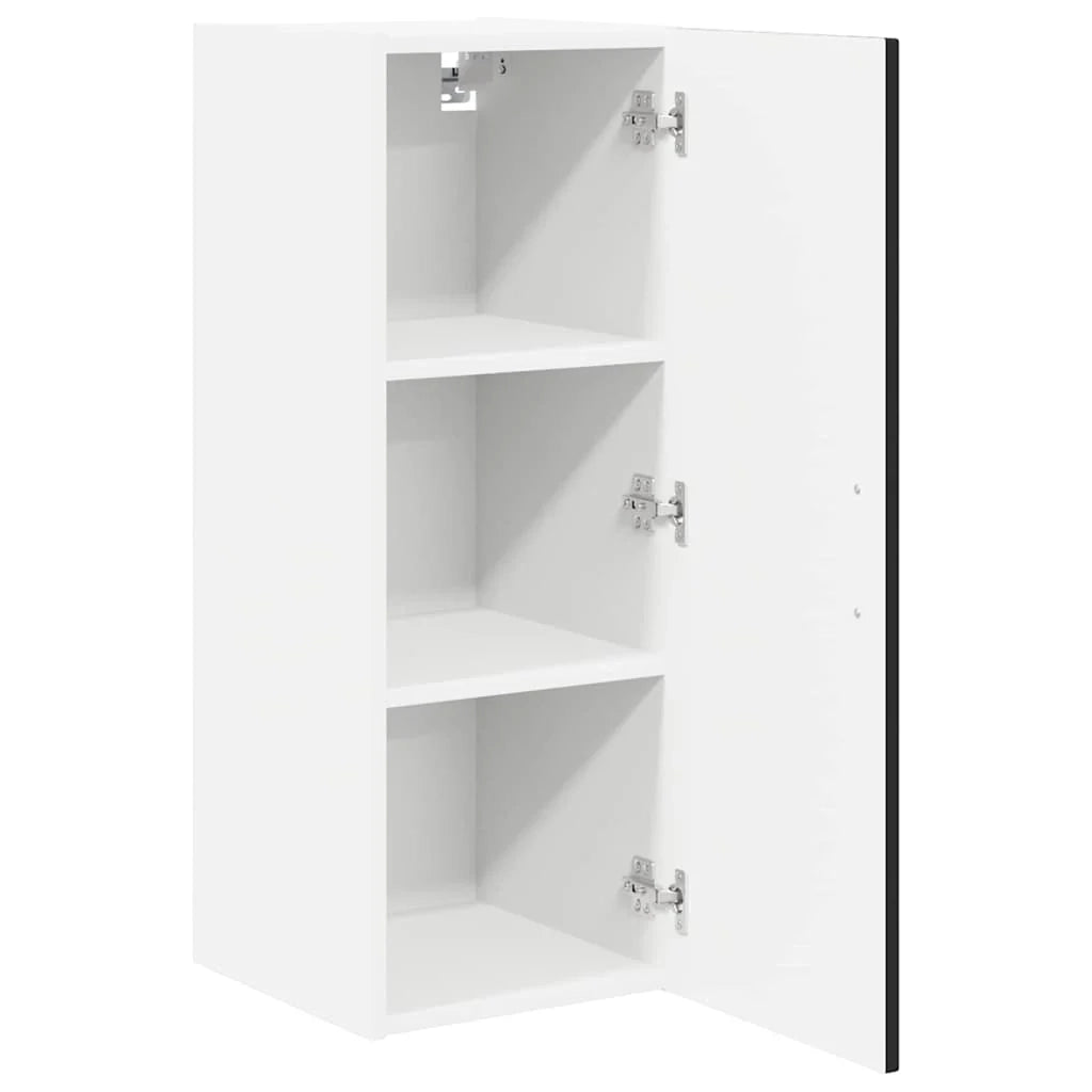 Armadio da cucina moderno e funzionale portaoggetti 30 x 31 x 80 cm in legno ingegnerizzato nero 02_0054025