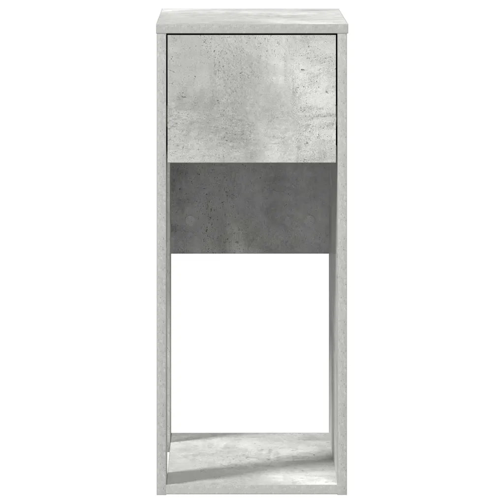 Supporto per Computer a Torre con Cassetto Grigio 30x44x74 cm CFW4155226